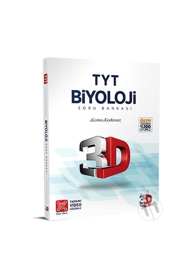 3D Tyt Biyoloji Soru Bankası - 3D Yayınları