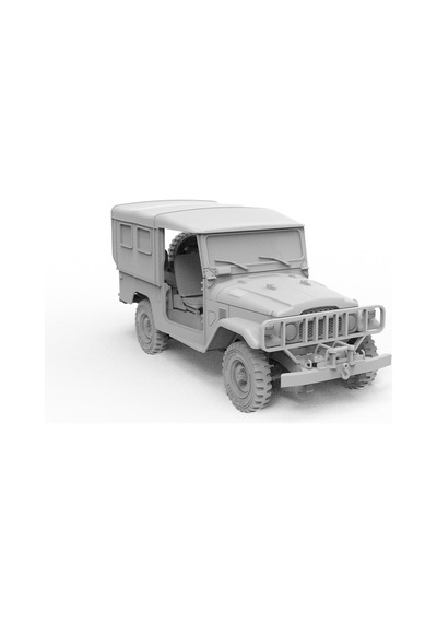 Ak 35004 1/35 Ölçek, Fj43 Tenteli Suv Idf Ve Laf Silahlı , Askeri Araç Plastik Model Kiti