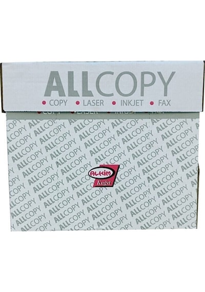Alkim Allcopy A4 Fotokopi Kağıdı 80 GR 2500 Adet 1 Koli