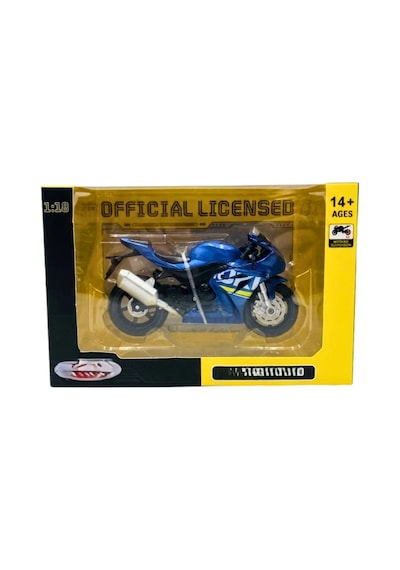 1/18 Gsx-r1000 Model Motosiklet Çok Renkli