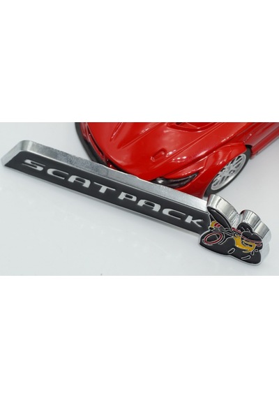 Ford Scatpack Ram Challenger Rt Srt Charger Bagaj Metal Yazı Logo