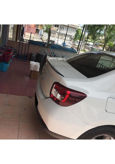 Renault Symbol 2013 Sonrası Piano Black Spoiler