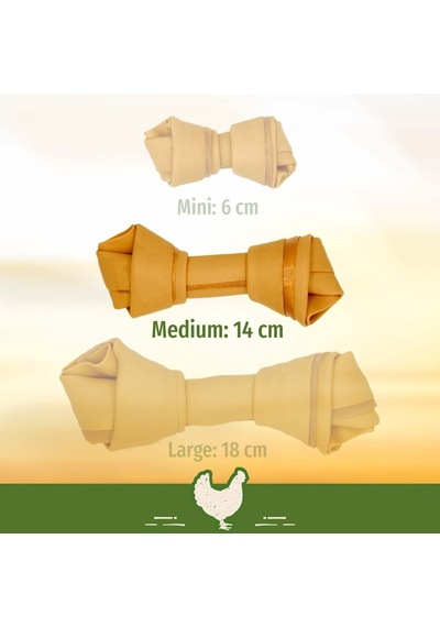 Chicken Medium Orta Boy Tavuklu Kemik 2'li, 158 Gr Köpek Ödülü