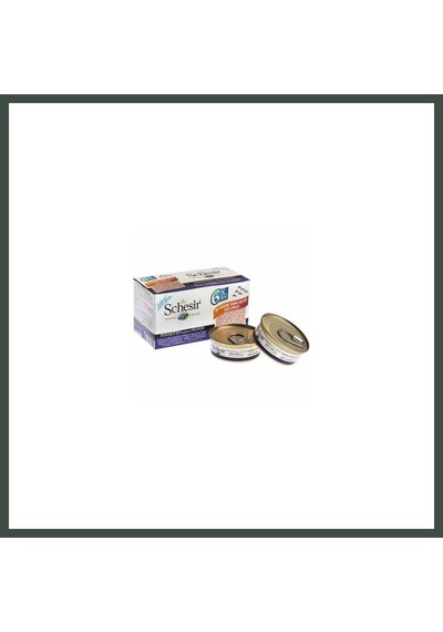 Schesir Multipack Sığır Etli Ve Ton Balıklı Yetişkin Kedi Konservesi 6 Adet 50 Gr Nhr