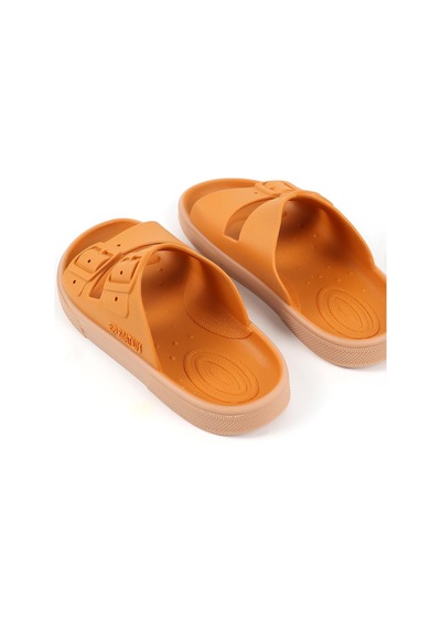 Boatilus Rocksy-f Pumpkin/beige Çocuk Terlik Sarı
