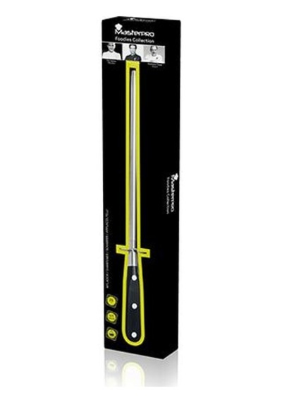 MasterPro 4317 Foodies Collection serisi Paslanmaz Çelik  Bileme Aparatı,Oval Masat
