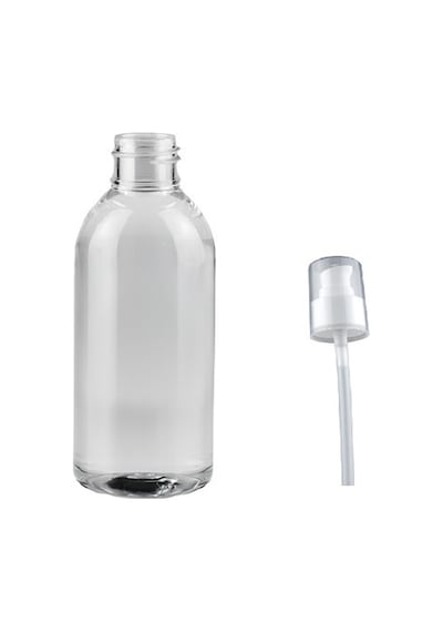 150ml Şeffaf Plastik Şişe Sıvı Sabun Pompalı, 12 Adet, Sabun Şişesi, Pompalı Şişe, Duş Jeli Şişesi, Kozmetik Şişe Şeffaf