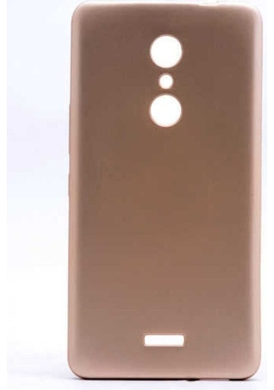 Alcatel A3 Xl Kılıf Zore Premier Silikon Kapak Gold