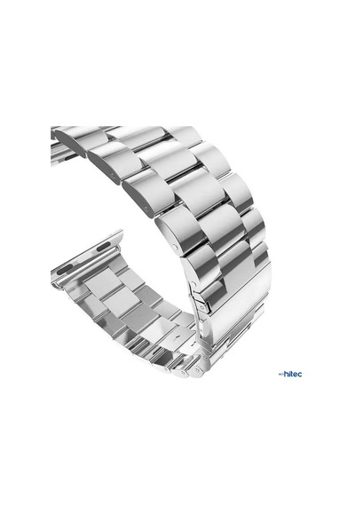 Schitec 42-49mm Yeninesil Appleuyumlu Akıllı Saatkordon Metal Gri