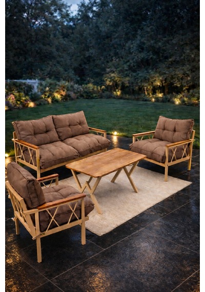 Ard & Garden Miray Cappuccino 211 Masalı Antrasit Fermuarlı Düğmeli Bahçe Oturma Grubu Balkon Oturma Takımı Salon Kahverengi Ard & Garden Miray Cappuccino 211 Masalı Antrasit Fermuarlı Düğmeli Bahçe Oturma Grubu Balkon Oturma Takımı Salon Kahverengi