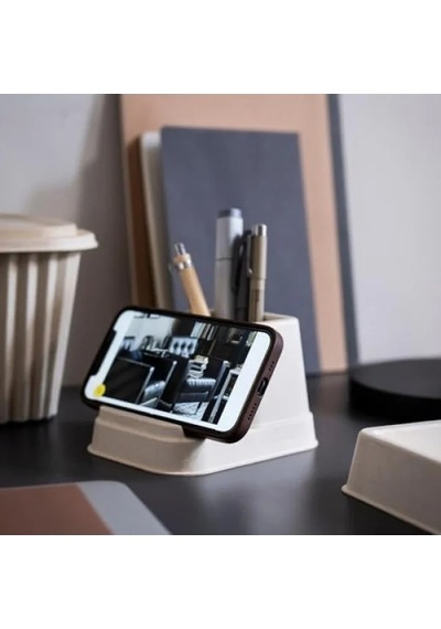 Natürel Renkli Telefon/tablet Standı - 14x8x10 Cm 1