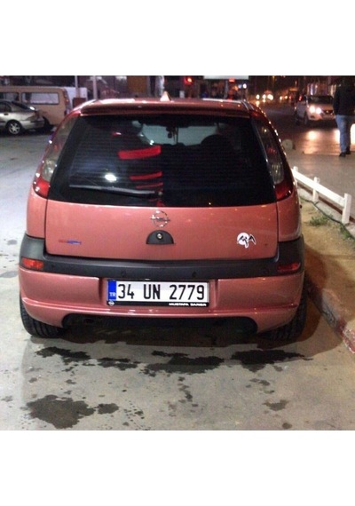 Opel Corsa Makyajsız Body Kit Plastik Boyasız