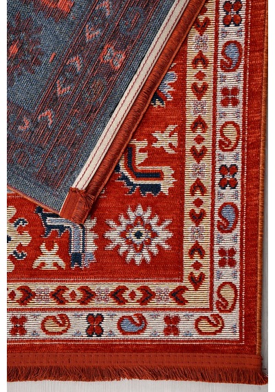 Anatolıa Halı Miras - Kırmızı-oturma Odası,salon -kaymaz Taban - Kolay Temizlenebilir