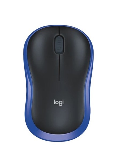Logitech M185 Kablosuz Mouse Siyah-mavi 910-002236