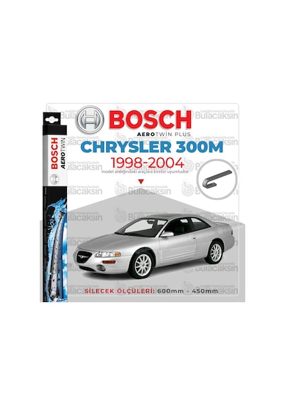 Chrysler 300M Muz Silecek Takımı 1998-2004 Bosch Aerotwin N11.4468