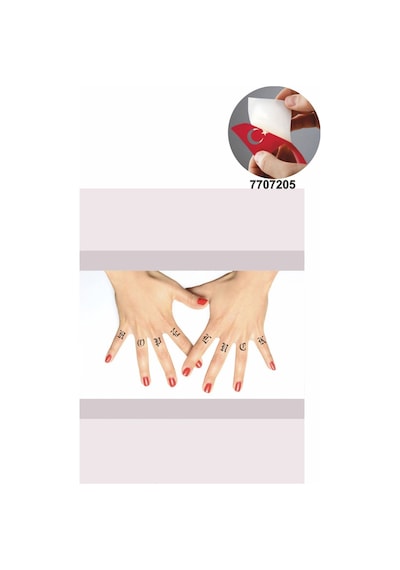Küçük Boy Gotik Font Harf Şablonu Yazı Şablonu