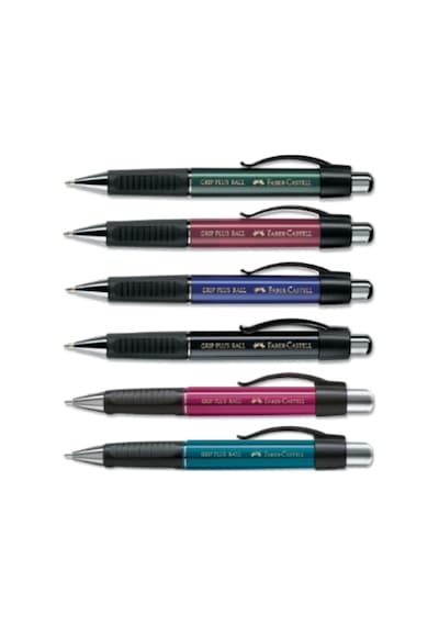 Siyah Grip Plus Ball Tükenmez Kalem Black