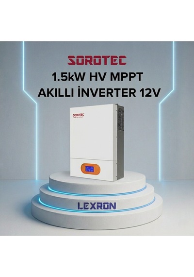 Sorotec 1.5kw Hv Mppt Akıllı İnverter 12v