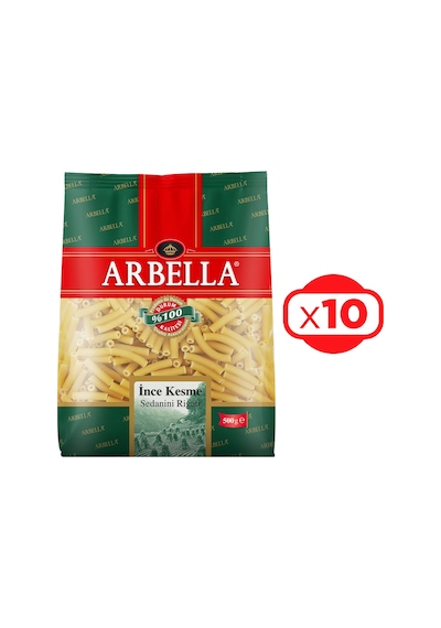 Arbella İnce Kesme Makarna 500 Gr X 10 Adet