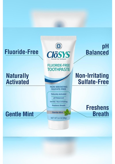 Closys Fluoride Free Florürsüz Diş Macunu 96gr