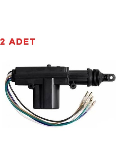 SKAUTO 12V Universal Merkezi Kapı Kilit Motoru 5 Kablolu (2 Adet)