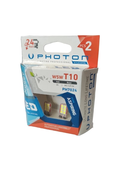Photon T10 W5w 24v 6+6 Led