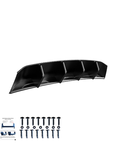 Oneway Vw Tiguan R-line Mk2 Makyajlı 2020-2024 Arka Difüzör Orta