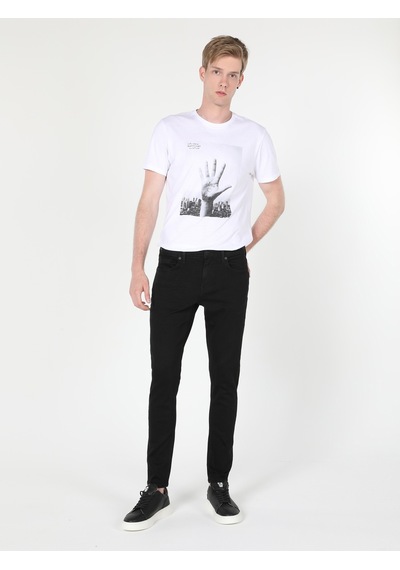Colin's Colins 041 Danny Düşük Bel Dar Paça Slim Fit Siyah Erkek Jean Pantolon Cl1031097 001