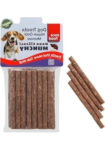 Dana Ciğerli Munchy Çubuk Köpek Ödülü 12 Cm 25'li
