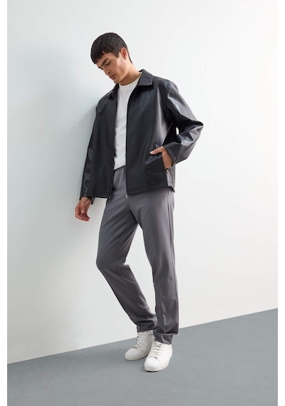 Defacto Jogger Fit Düz Paça Her Yöne Esneyen Pantolon A9943ax25augr311 Gri