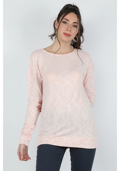 Balins Kadın Damla Muline Triko - Pembe Pembe Hardal