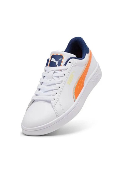 Puma Smash 3.0 Playdate Jr Beyaz Erkek Çocuk Sneaker 402826-01 Beyaz