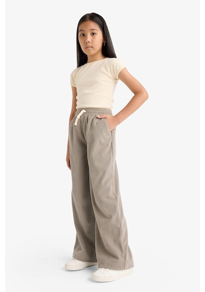 Defacto Kız Çocuk Wide Leg Beli Lastikli Geniş Paça Pantolon F3845a825wngr513 Gri-gr513 Defacto Kız Çocuk Wide Leg Beli Lastikli Geniş Paça Pantolon F3845a825wngr513 Gri-gr513