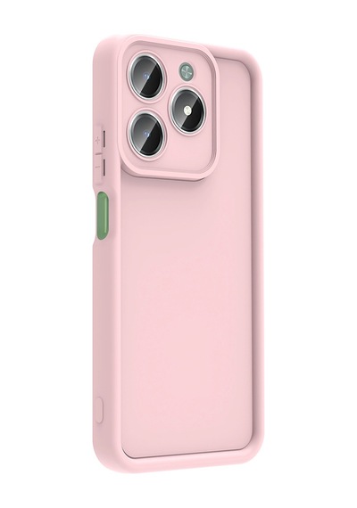 Realme C61 Kılıf Kamera Korumalı Kalın Silikon Üstün Koruma Pazarplus Mürdüm