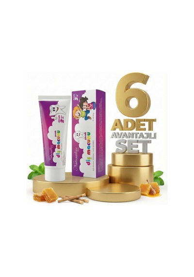 Naturalive Çocuk Diş Macunu 6x75 Ml/100 Gr
