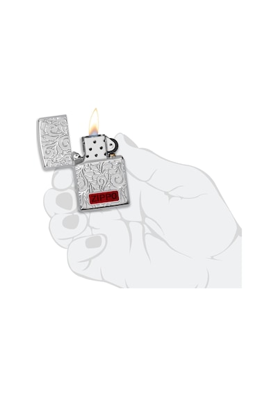 Zippo 167 Swirl Pattern Design Çakmak