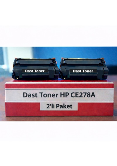 Hp Ce278a Uyumlu Toner 2'li Paket
