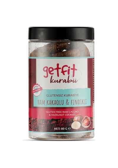 Getfit Ham Kakaolu Fındıklı Kurabiye 80 Gr