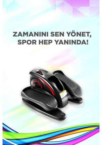 Torima Vep1001 Siyah Eliptik Kondisyon Bisikleti El Ve Ayak Egzersiz Pedalı Kumandalı Egzersiz Aleti Siyah