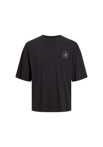 Jack&jones Jack & Jones 12273504 Jjdragon Tee Ss Crew Neck Erkek T-shirt Siyah