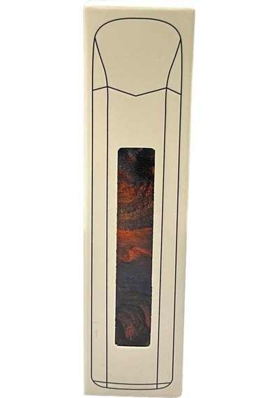 Slim Kırmızı Siyah Desenli Şarjlı Çakmak 109493