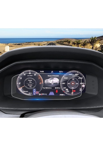 Cupra Formentor / Leon / Ateca / Terramar Uyumlu 10.25 İnç Gösterge Panel 9h Nano Ekran Koruyucu