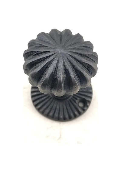 Antika Tarz Dekoratif Pirinç Açarlı Kapı Babası - 50mm, Oksit Diğer
