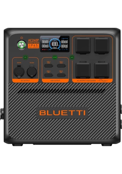 Bluetti Ac240p Ups 1843wh Kapasiteli Taşınabilir Güç Kaynağı
