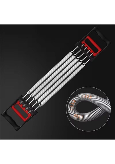 Genişletme Ve Kuvvet Egzersiz Aleti 5 Yaylı 5 Kademeli Ayarlanabilir Fitness Ve Kuvvet Antrenmanı Ekipmanı Bx40