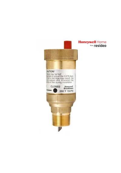 Honeywell Ea79a1004 Otomatik Hava Purjörü / Air Vent 3/4 X 1/2 Pirinç Hvac Hava Tahliye & Vakum Kırıcı