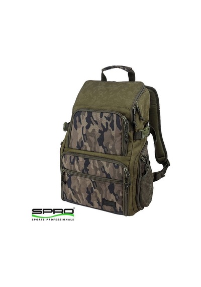 Spro Double Kamuflaj 33x20x45cm Sırt Çantası