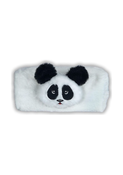 Yumuşak Peluş Kalemlik Beyaz