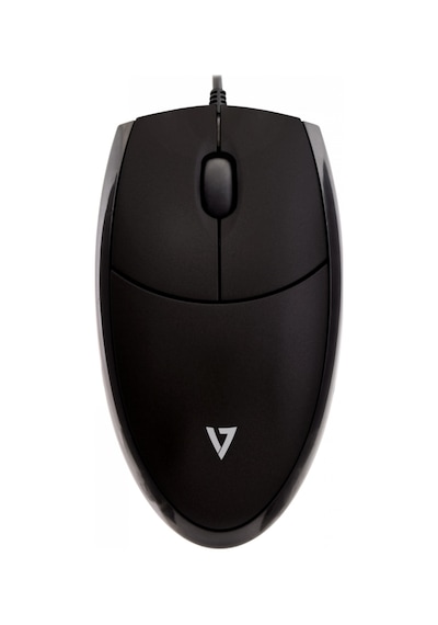 V7 MV3000010-BLK-5E Kablolu LED Optik Mouse