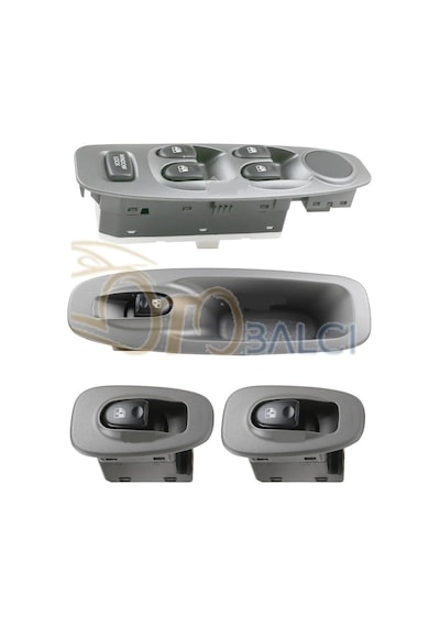 Hyundai Accent Cam Açma Dügmesi Takimi Milenyum 2000--2003 264839295
